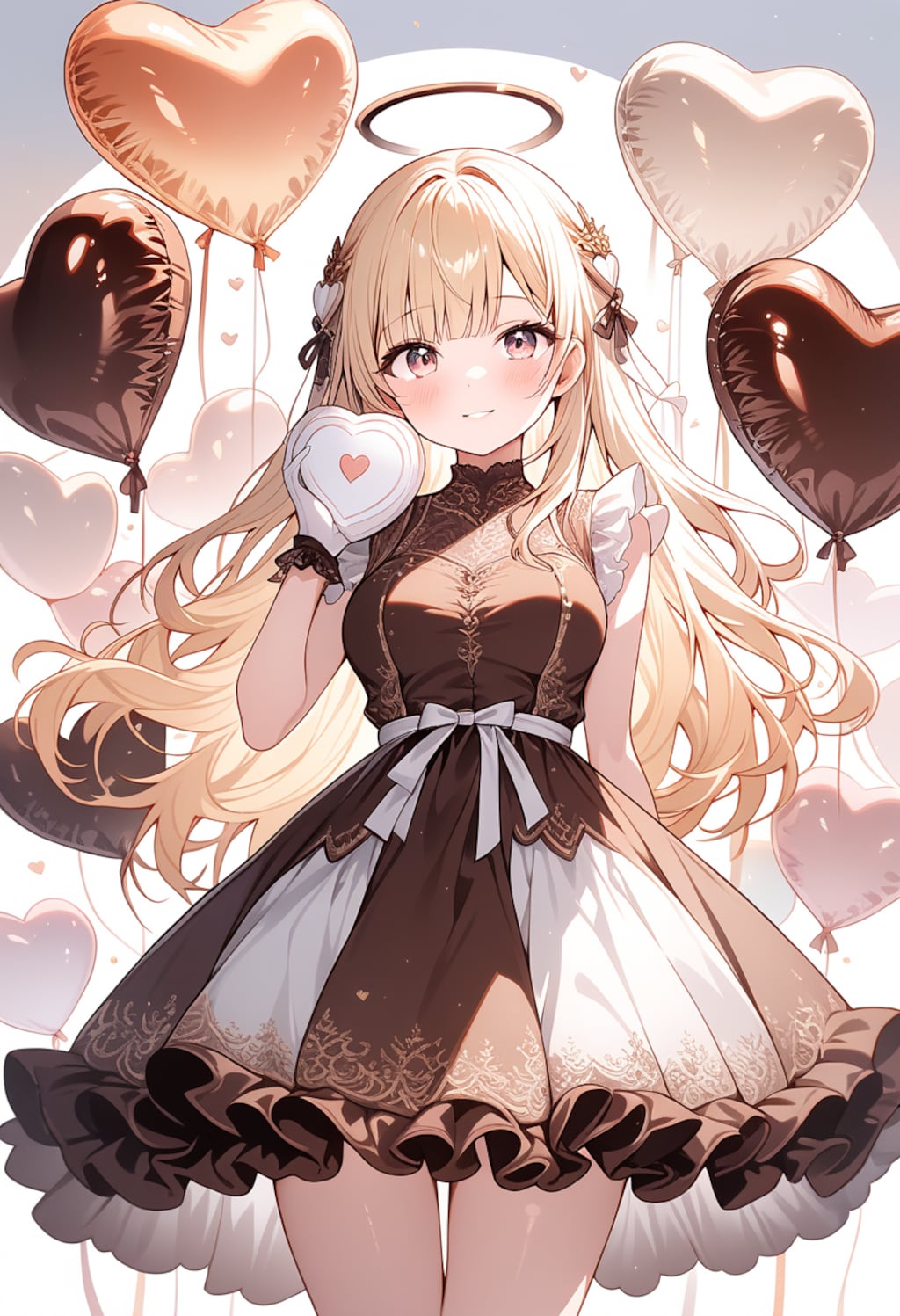 バレンタインデーの時のイラスト