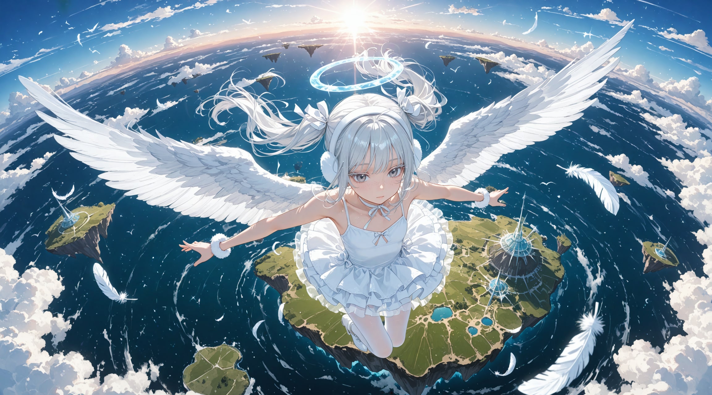 in the sky　27/100 | の人気AIイラスト・グラビア