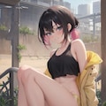水着の少女 7枚目