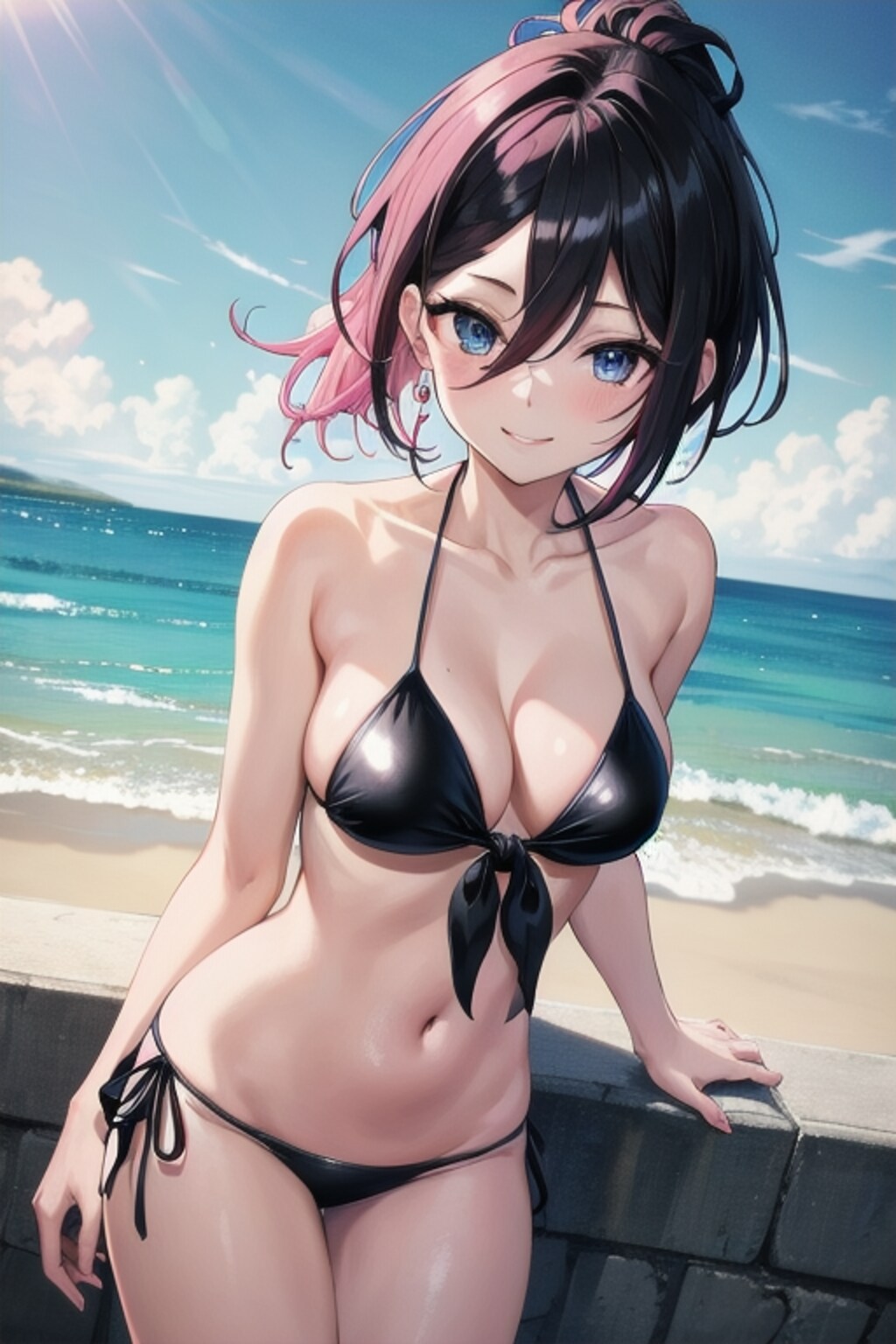 水着の少女