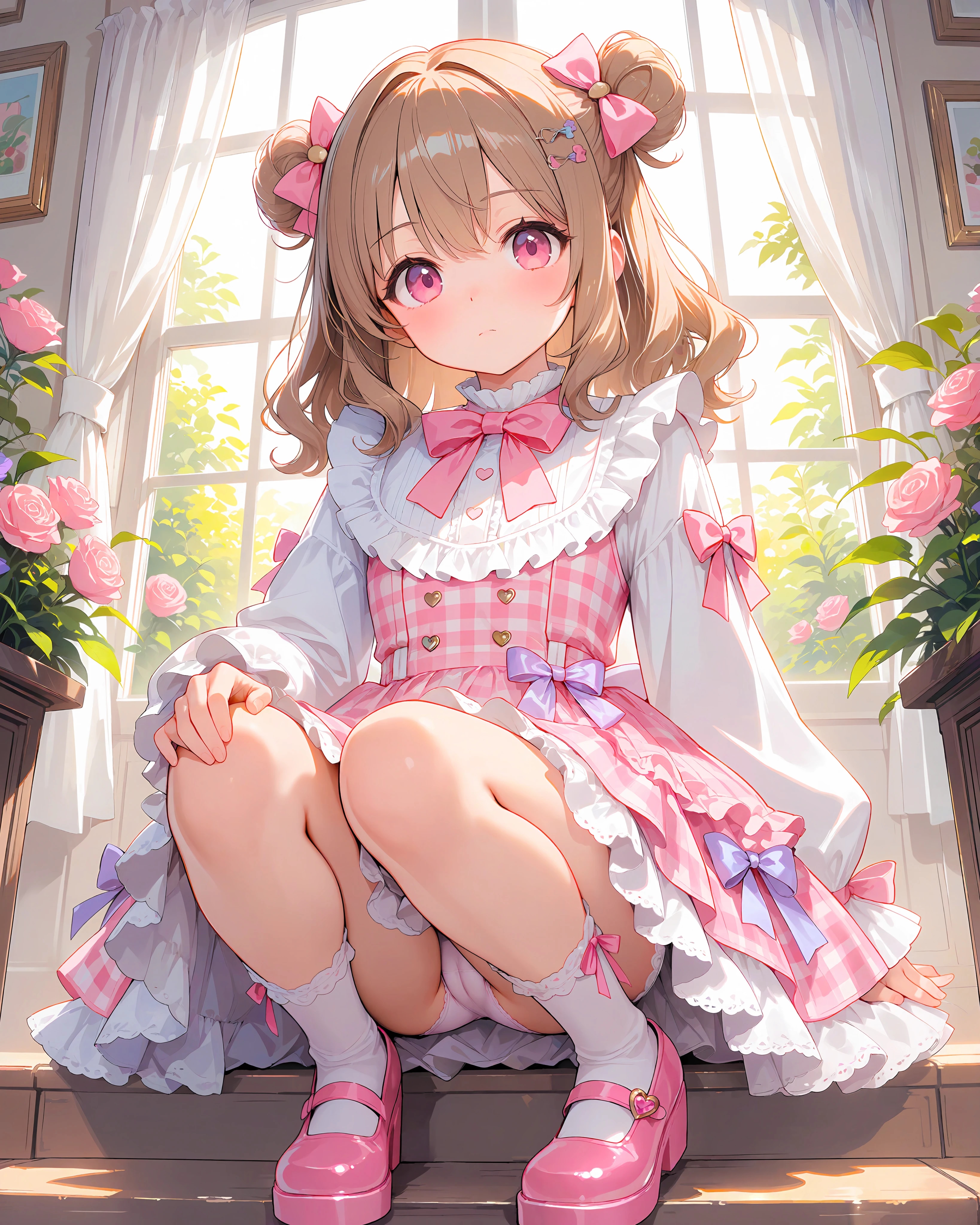 ウエルカムギンガムスイートピンクのさとみん #3