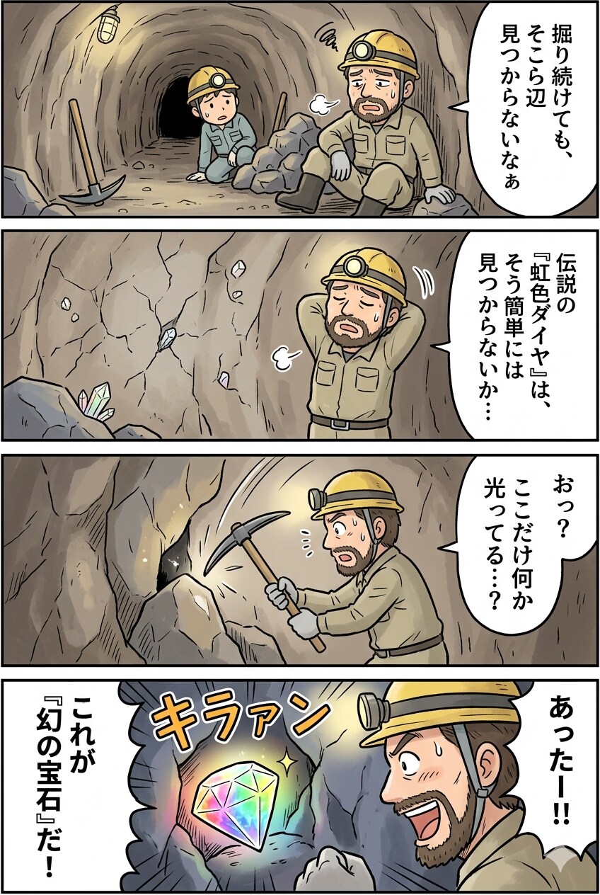 ⛏️幻の宝石を探して💎