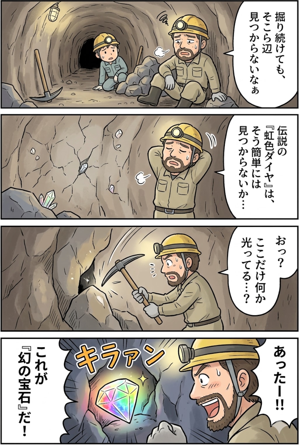 ⛏️幻の宝石を探して💎