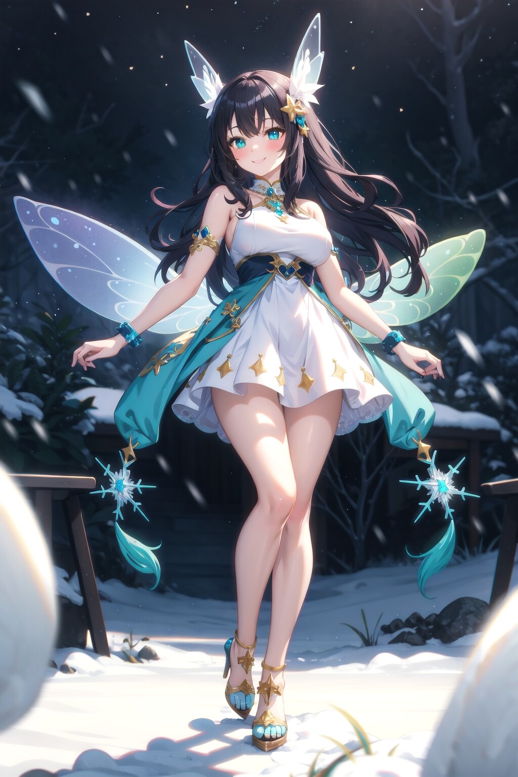 雪の妖精 | の人気AIイラスト・グラビア