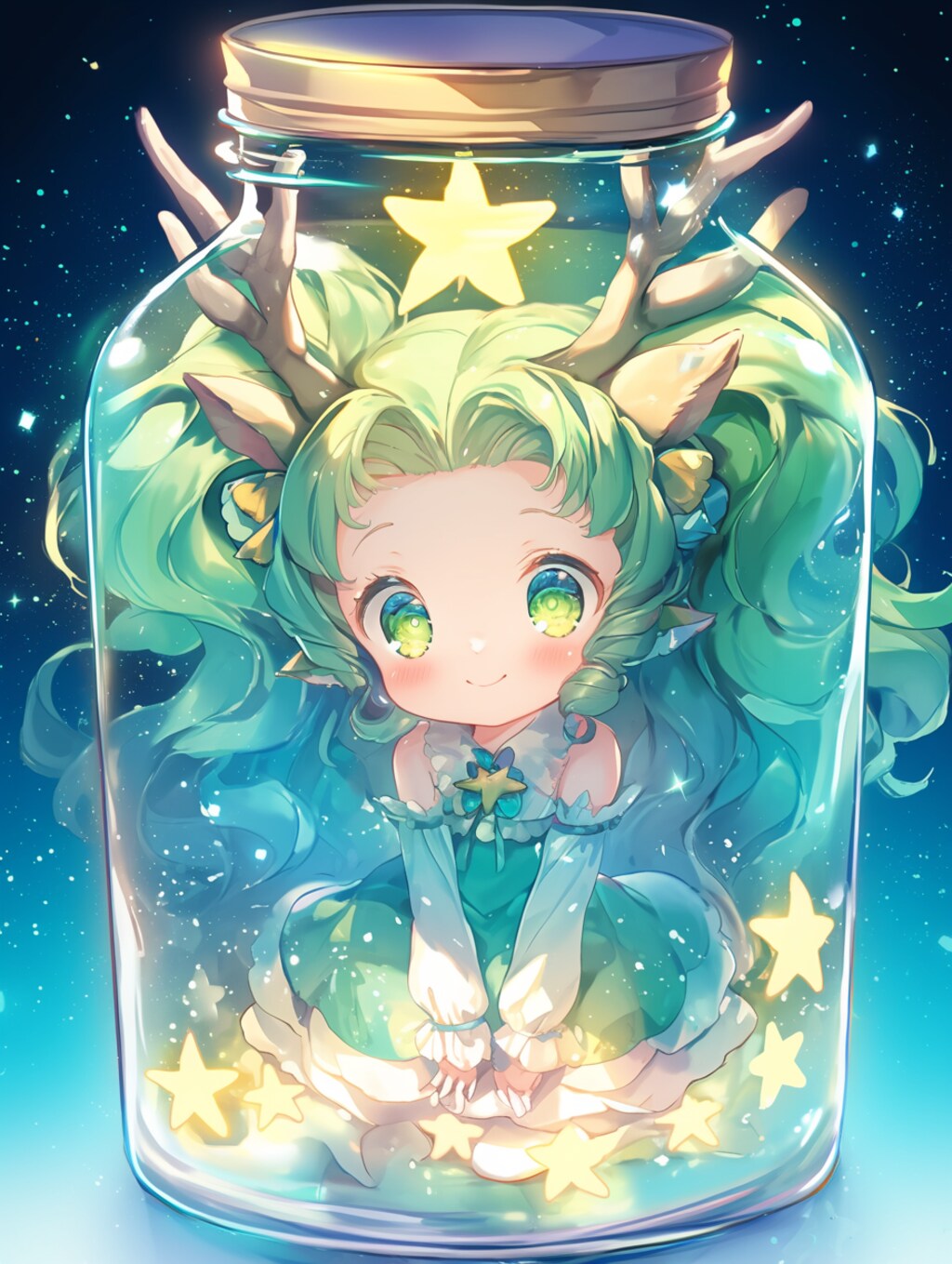 「瓶詰の少女」碧21