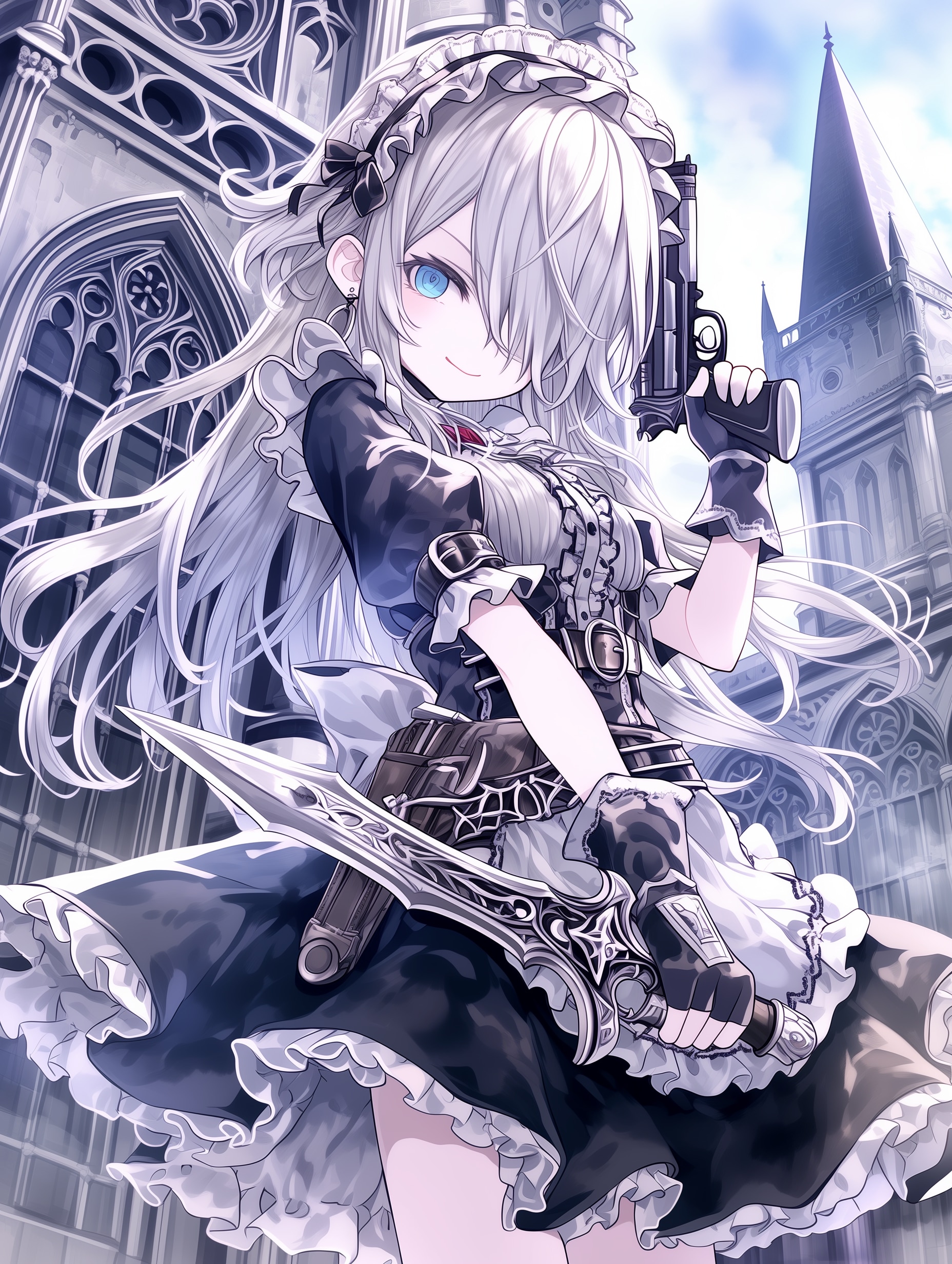 アサシンメイド | の人気AIイラスト・グラビア