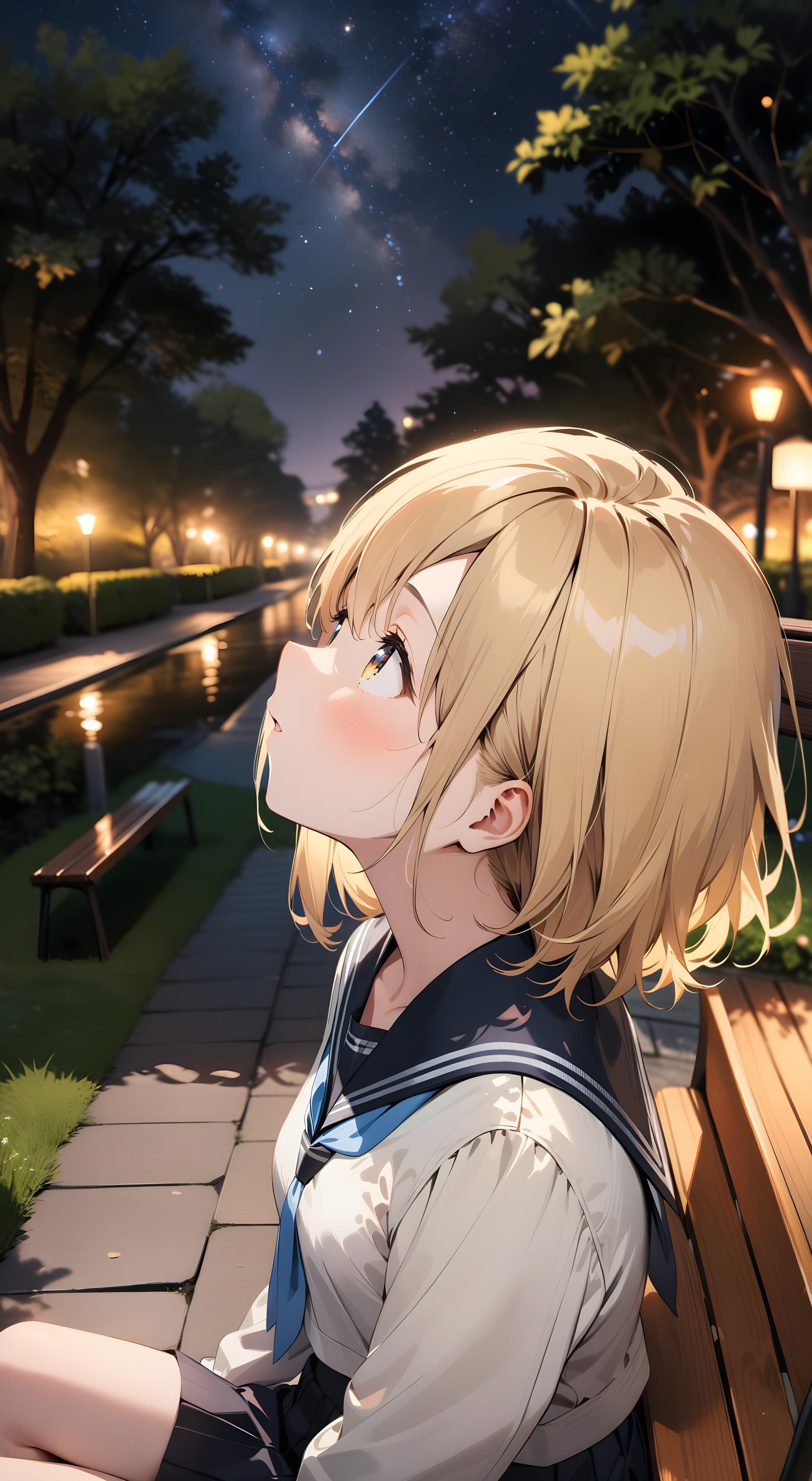 見上げてごらん | の人気AIイラスト・グラビア