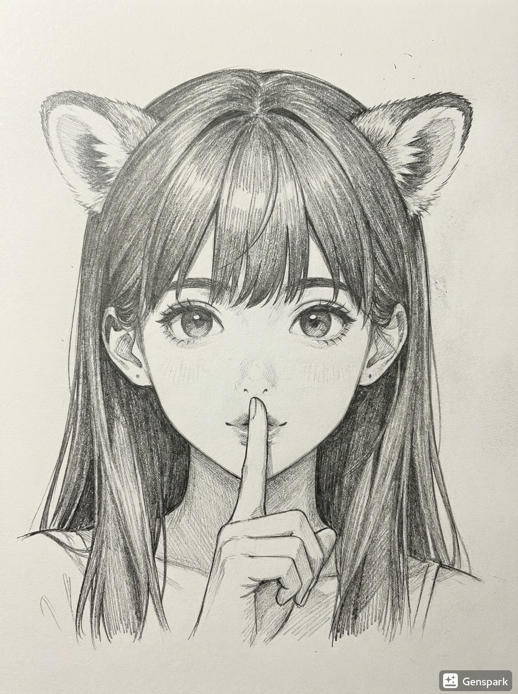 【鉛筆画】たぬきっく・あす | の人気AIイラスト・グラビア