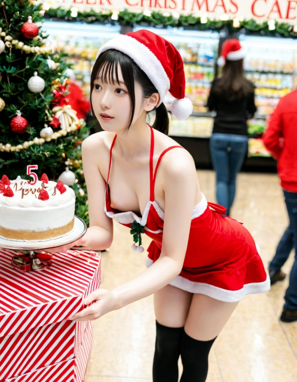 サンタコスってカワイイよねっ♡（労働者の鑑#1）――エモ子の青春