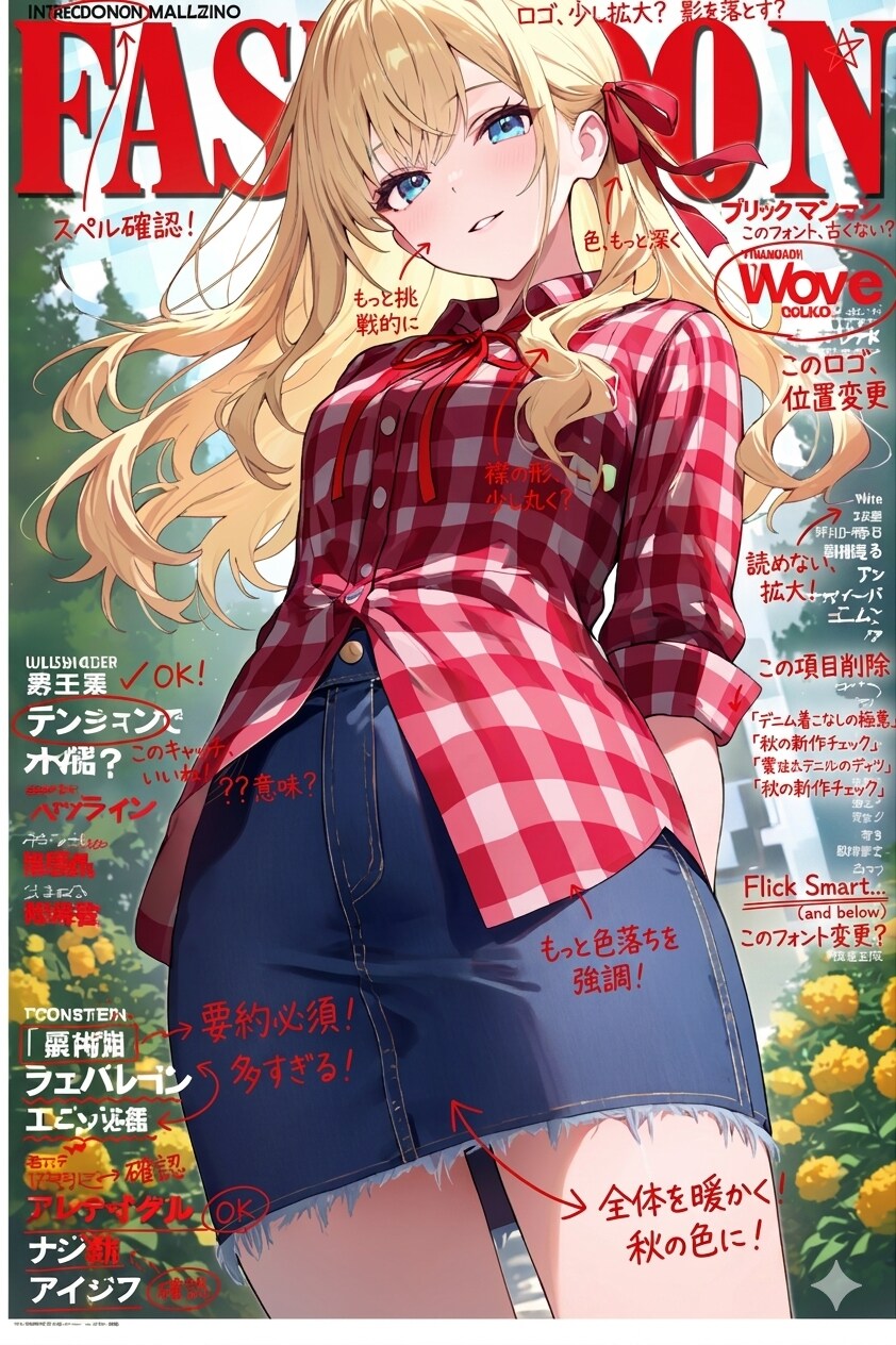 編集長の赤ペンｗ