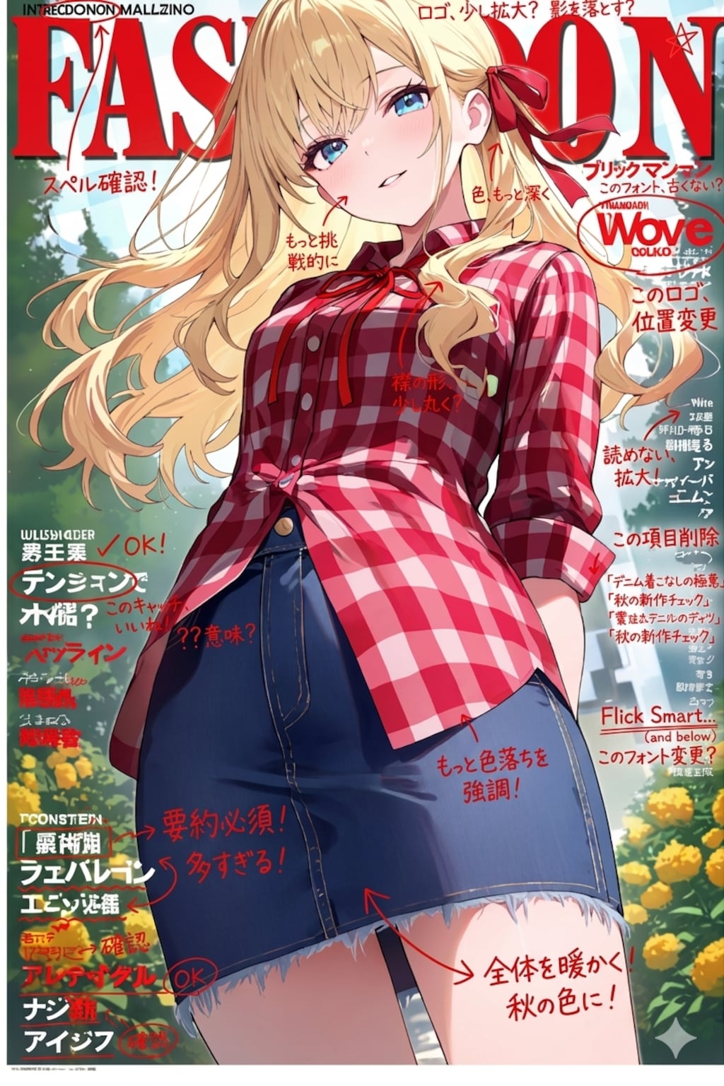 編集長の赤ペンｗ