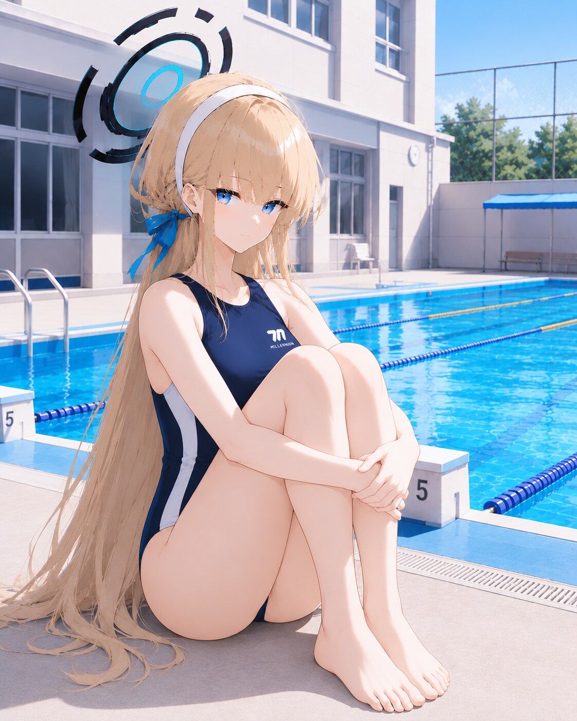 プールサイド