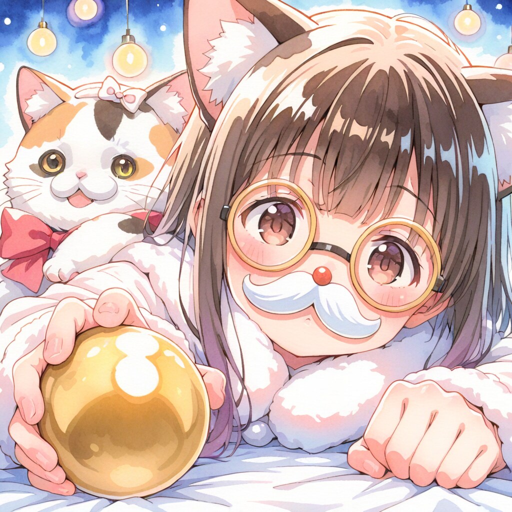 ピカピカ金の玉あげる（２）ヒゲメガネ ver.