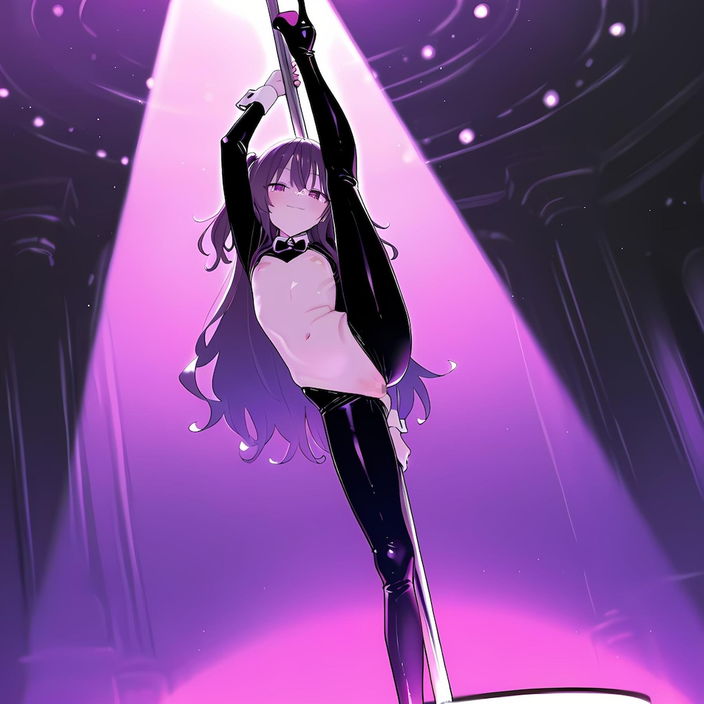 逆バニー #紫