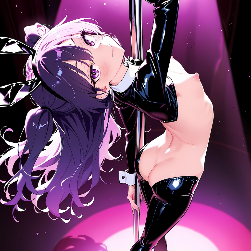 逆バニー #紫