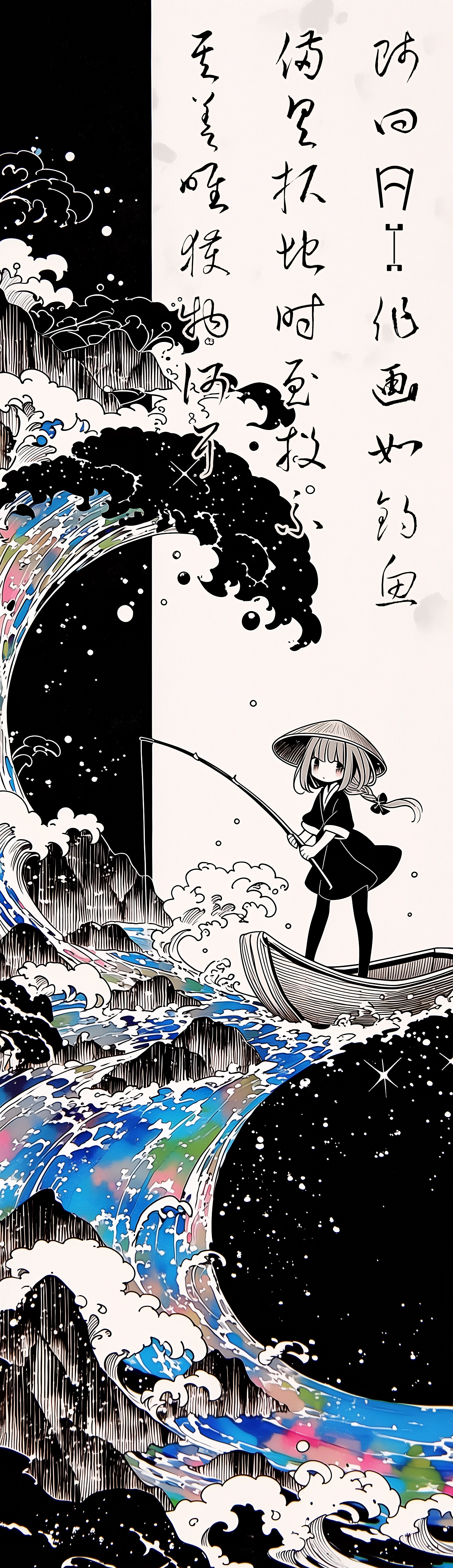 ＡＩ作画如釣魚 | の人気AIイラスト・グラビア