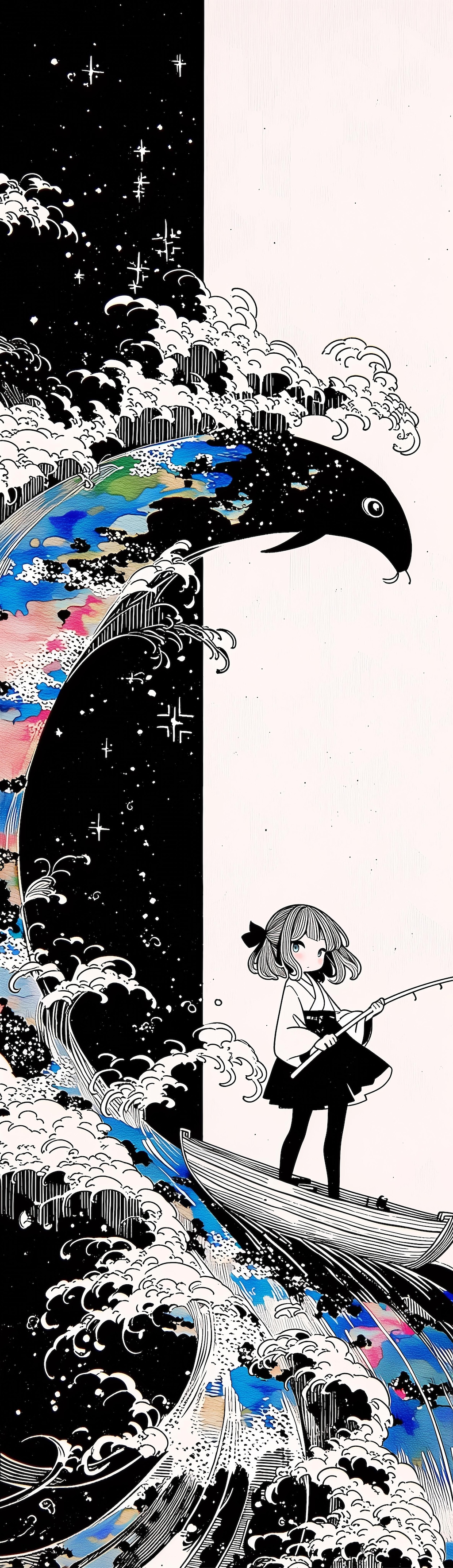 ＡＩ作画如釣魚