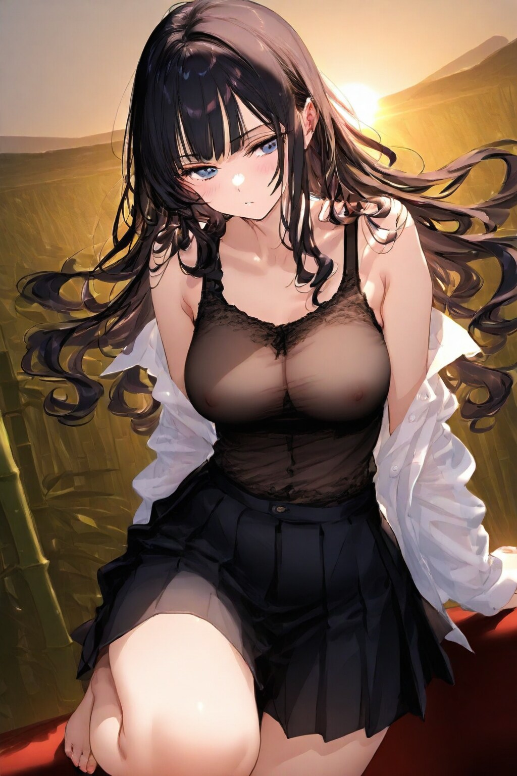 スケスケ〜