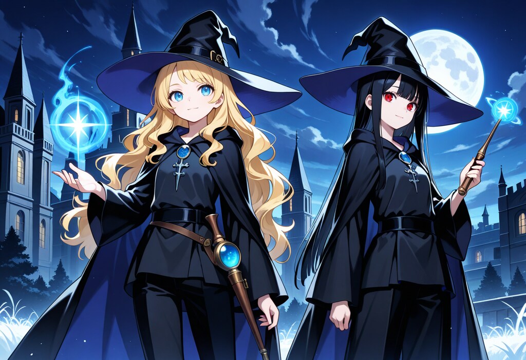 魔導士ちちぷいちゃんと魔導士ししょちゃん