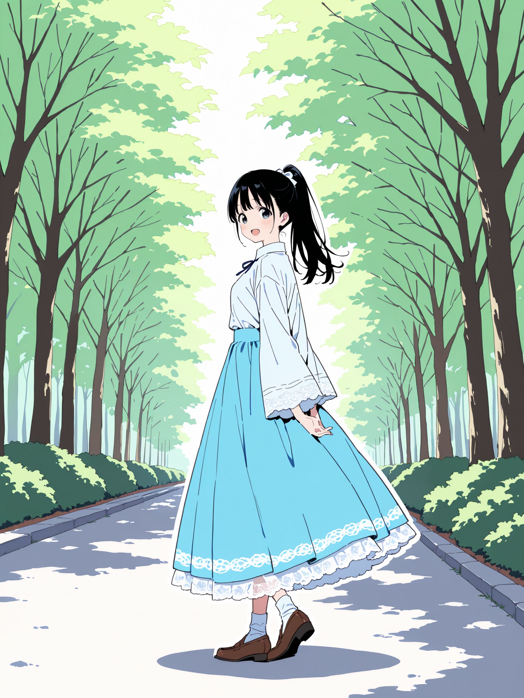 おさんぽ舞ちゃん | の人気AIイラスト・グラビア