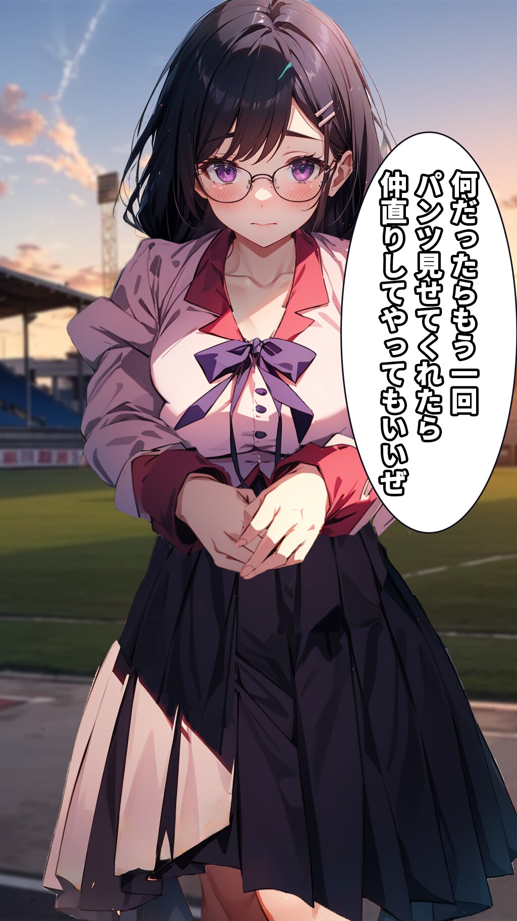 超化物語！4コマ漫画！