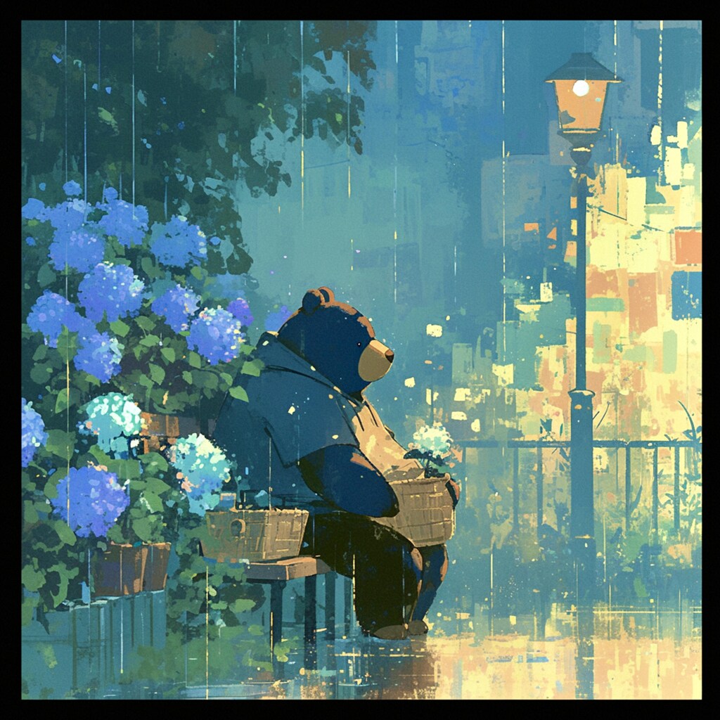あじさい✖︎五月雨🐾