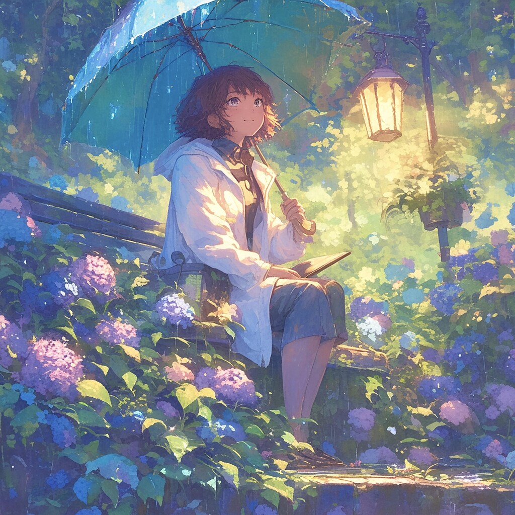 あじさい✖︎五月雨🐾