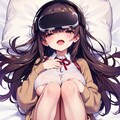 VRゲームに悶える女の子（習作） 8枚目