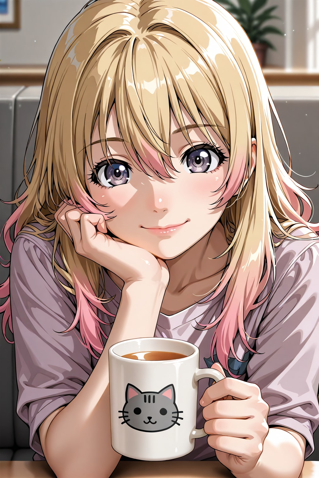 ほっと ひと息 | の人気AIイラスト・グラビア
