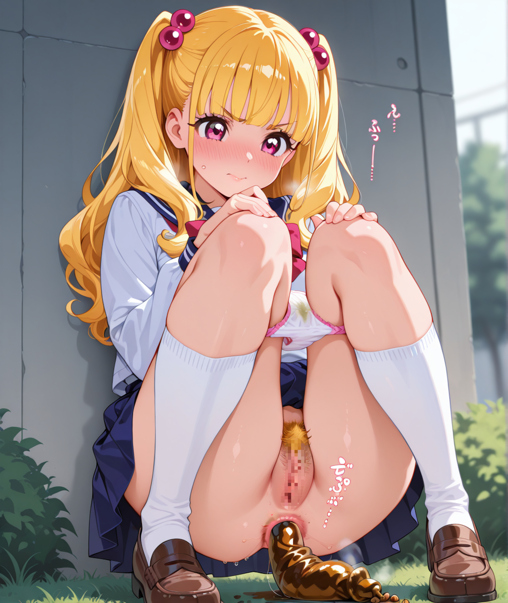 かわいい子でも野糞する