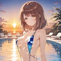 スリングショット水着の心実(ちちぷい版) 4枚目
