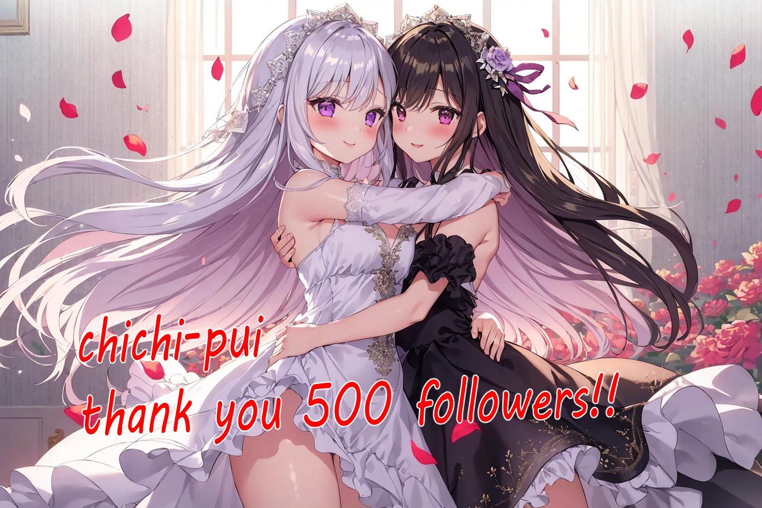 Thank you 500 followers