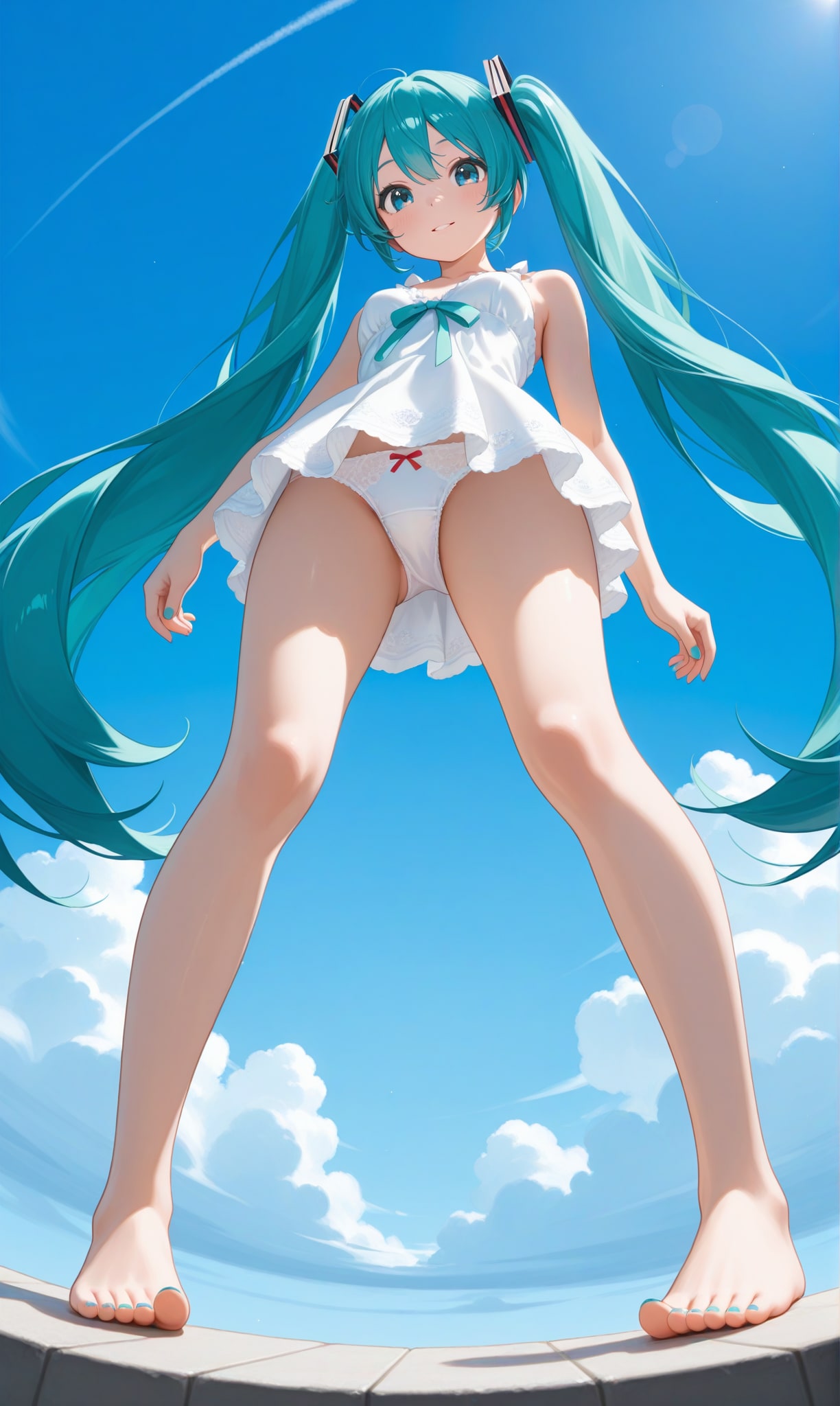 初音ミク【パンチラ】1