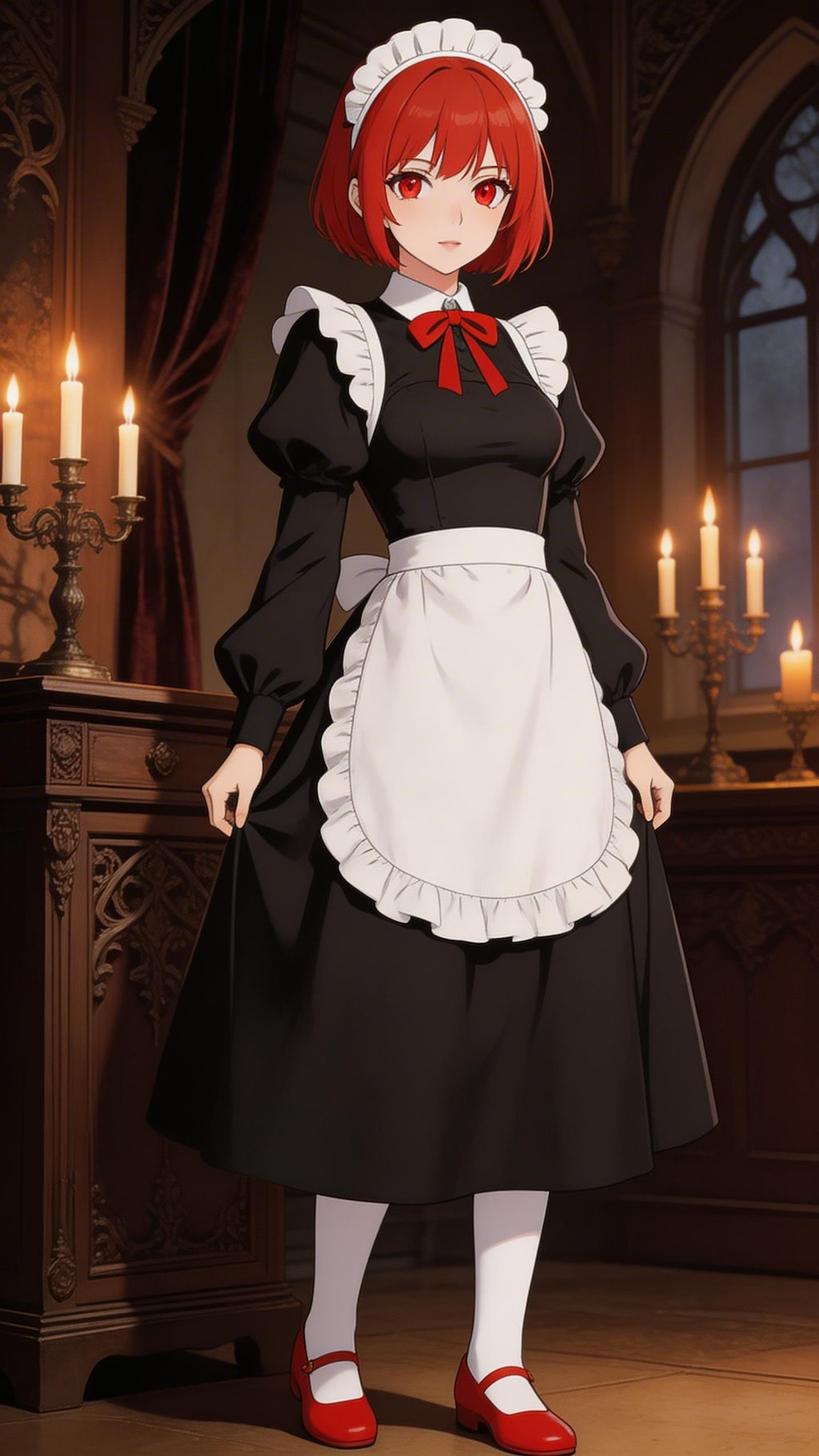 生駒のぞみ(うちの娘)×クラシックメイド