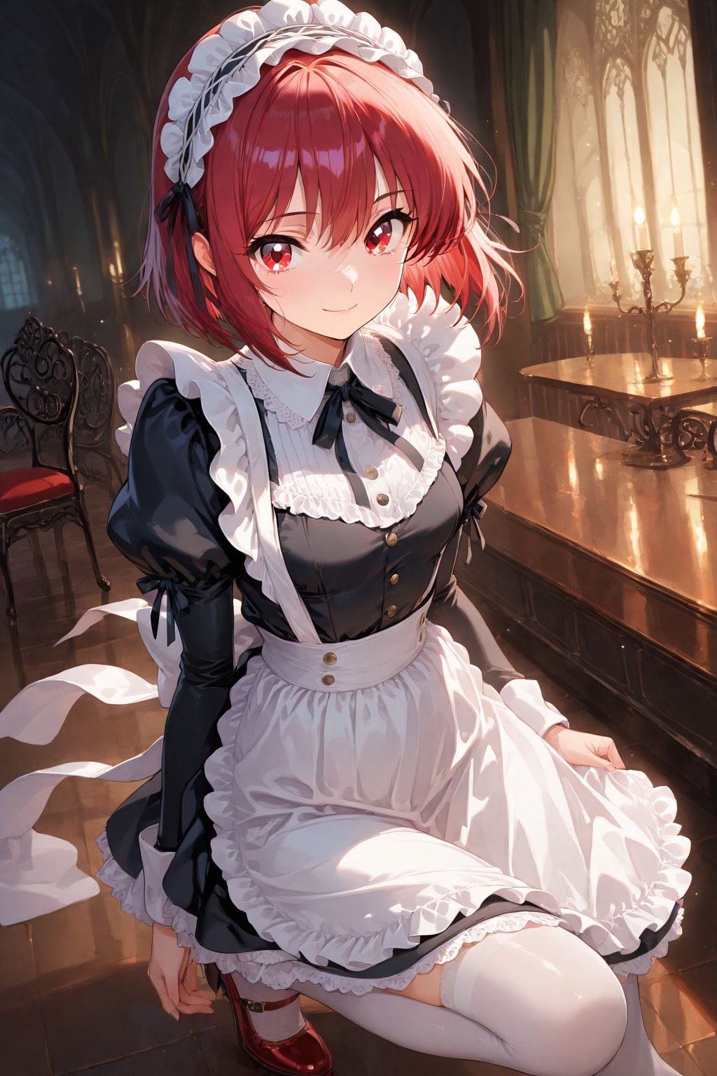 生駒のぞみ(うちの娘)×クラシックメイド