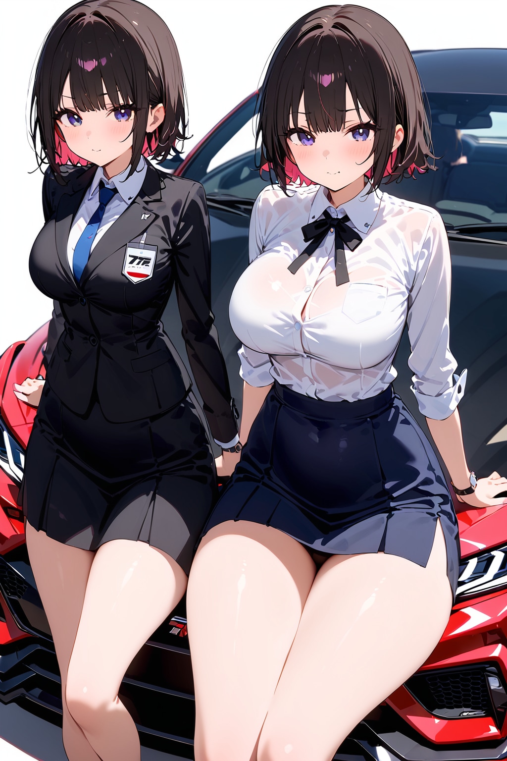 赤い彗星とお姉さんズ