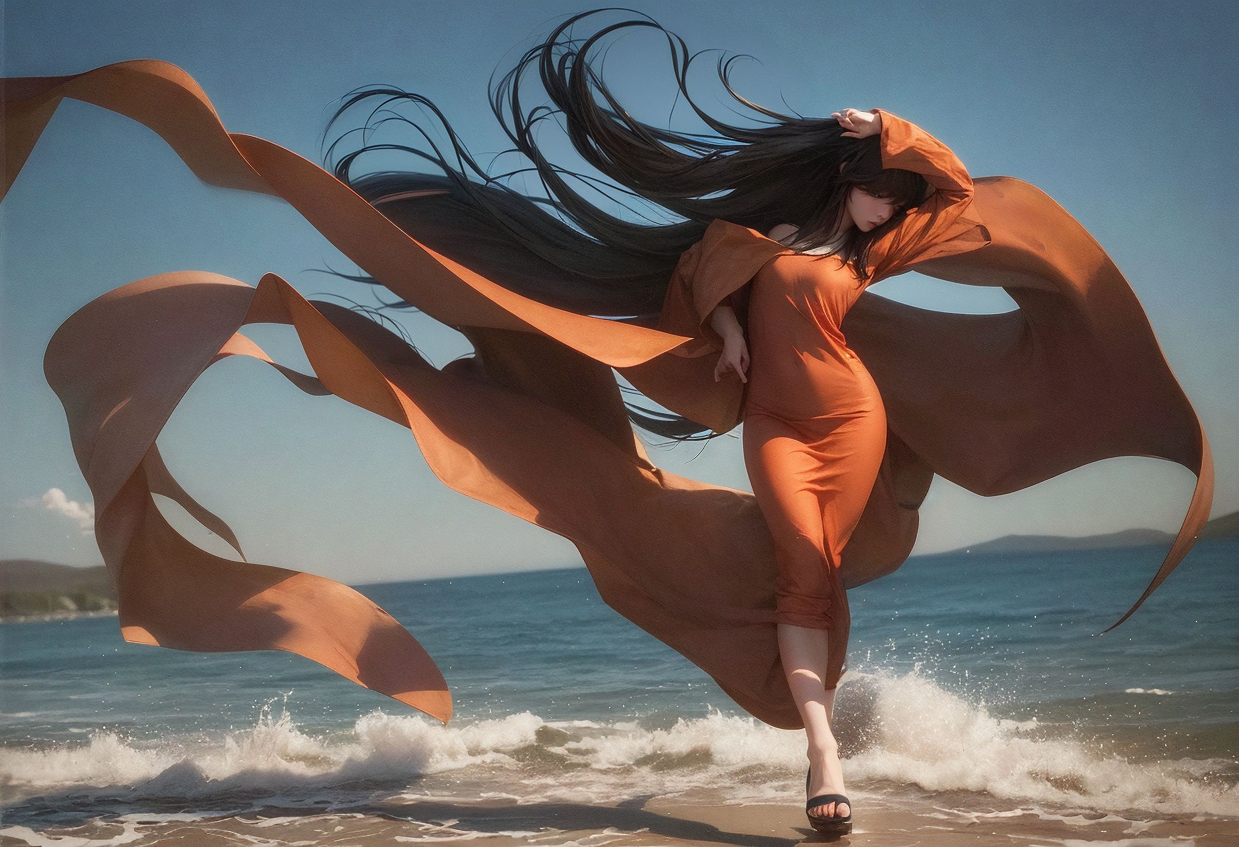 ワイドな御腰 | の人気AIイラスト・グラビア