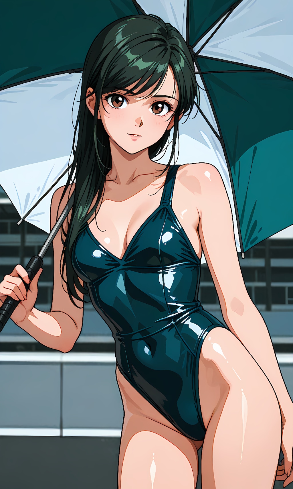 レースクイーンの利奈さん(うちの娘)