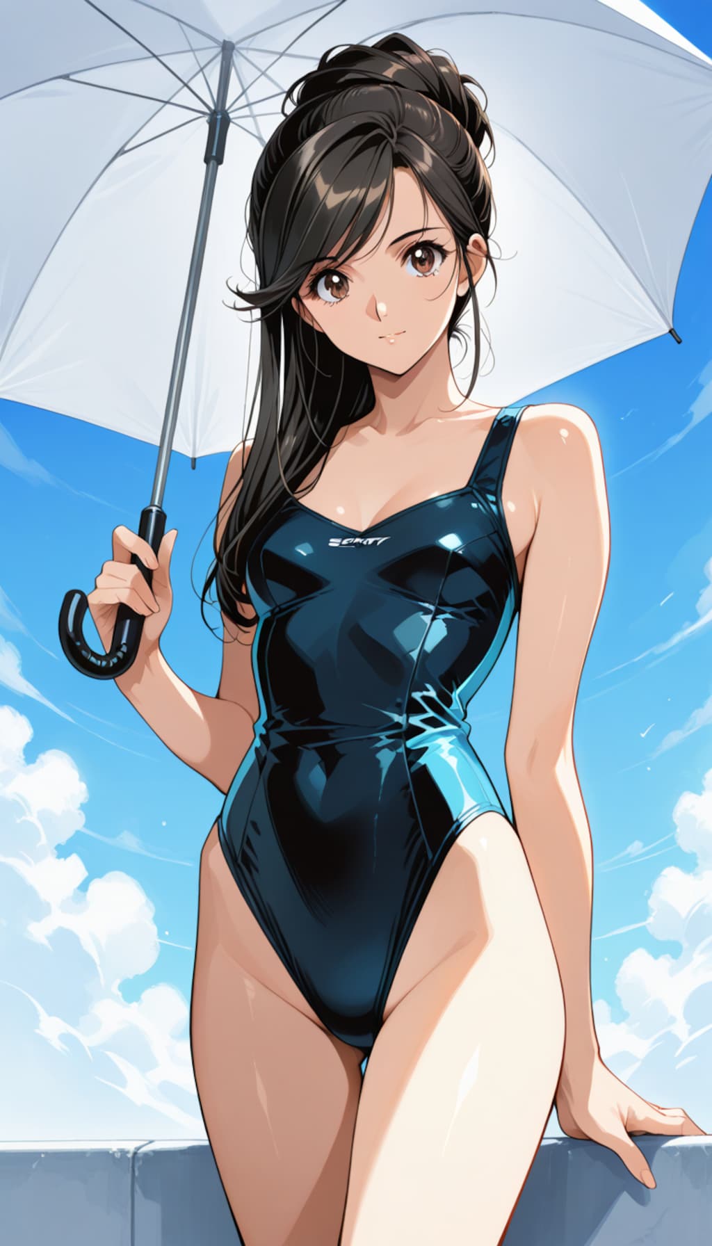 レースクイーンの利奈さん(うちの娘)
