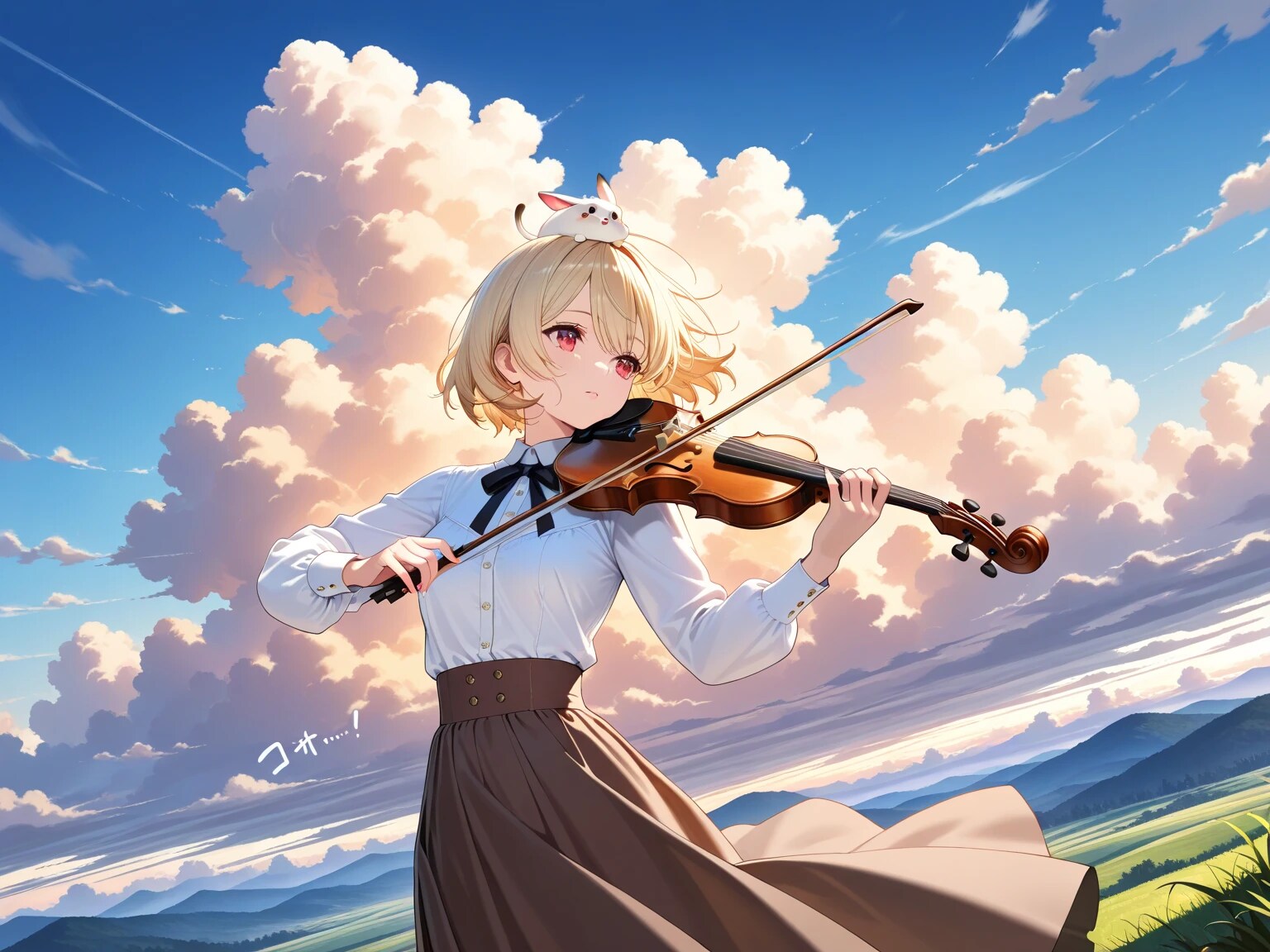 Elona 少女の練習風景 | の人気AIイラスト・グラビア