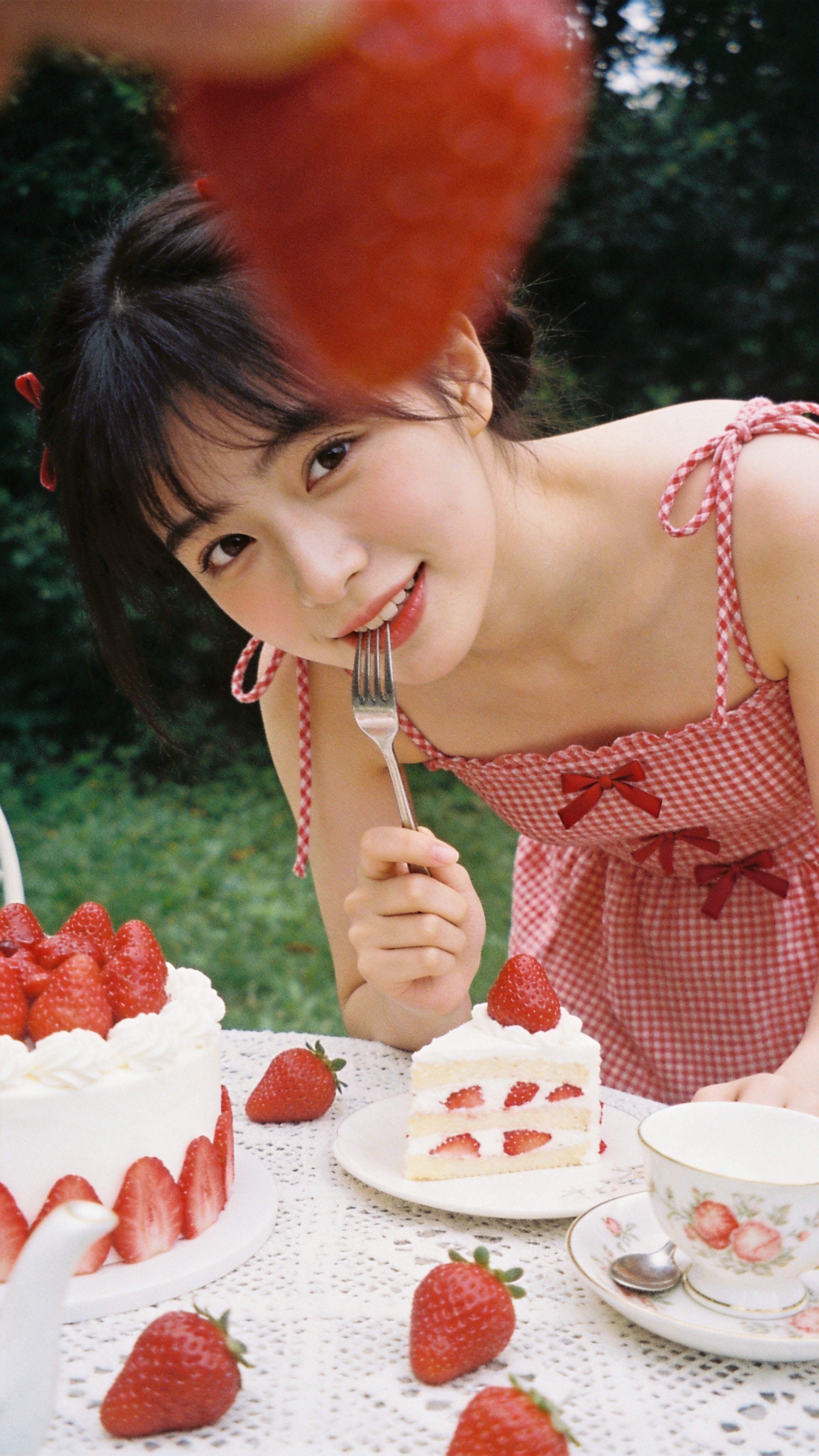 Strawberries and a Gentle Mess