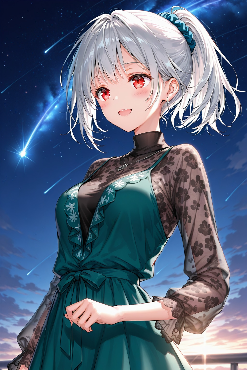 星空と雛菊ちゃん02