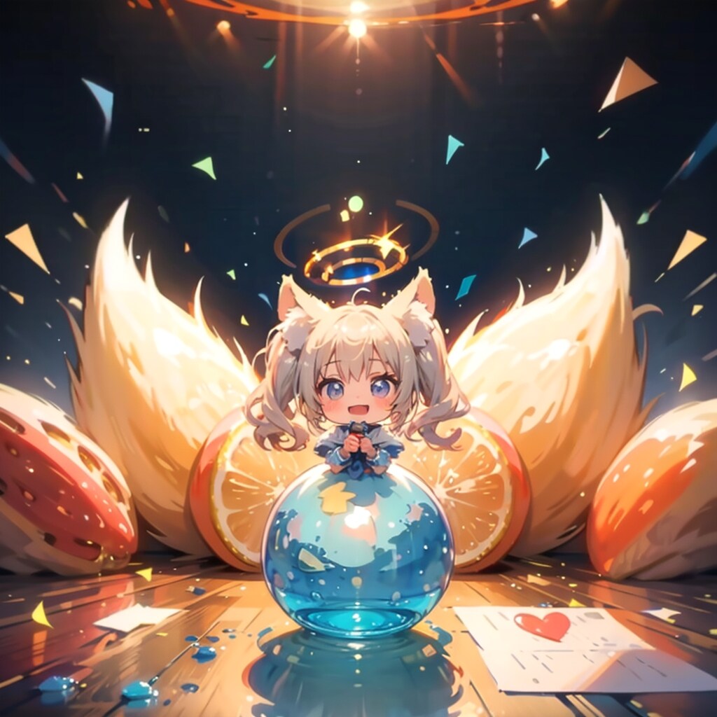 (magic halo),と入れるとパァ-ってなるよ-。 | の人気AIイラスト・グラビア