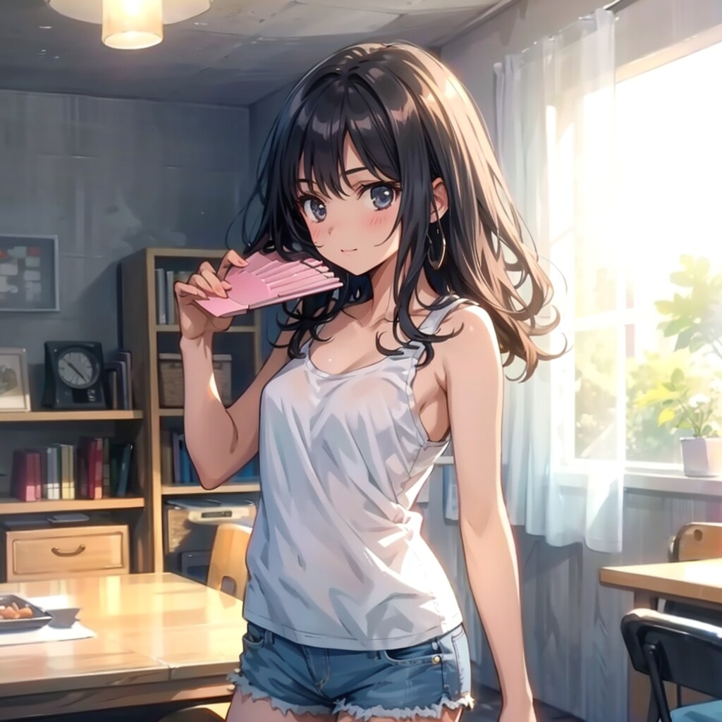 黒髪の少女