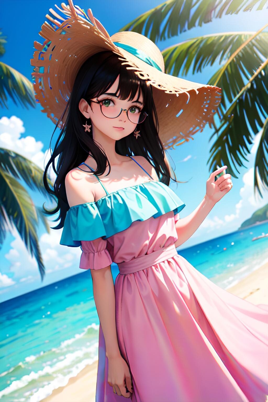 夏の海辺の旅