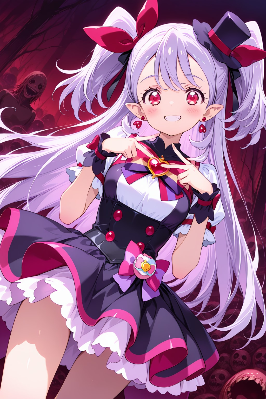 わんぷりコスプレ『誰だ！　闇落ちしたプリキュアと言った奴は･･･！！』アビゲイル（TS吸血鬼）