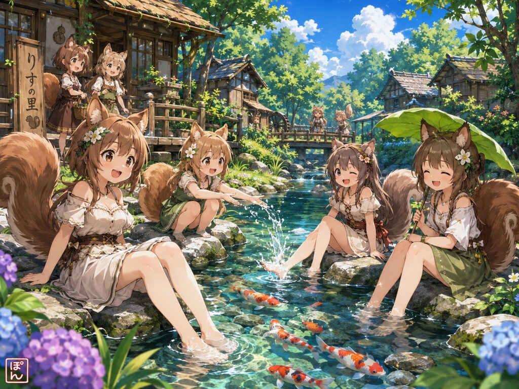 朝から蒸し暑い