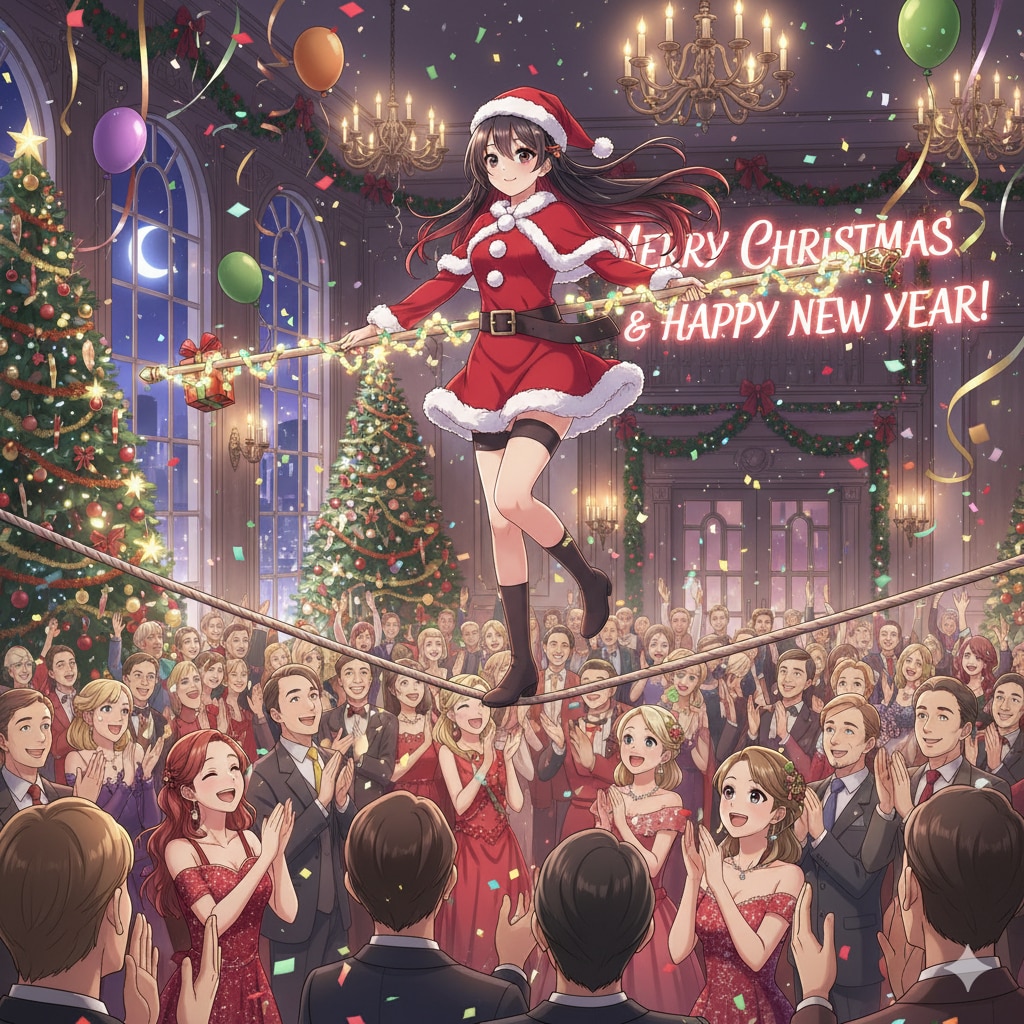 線上のメリークリスマス | の人気AIイラスト・グラビア