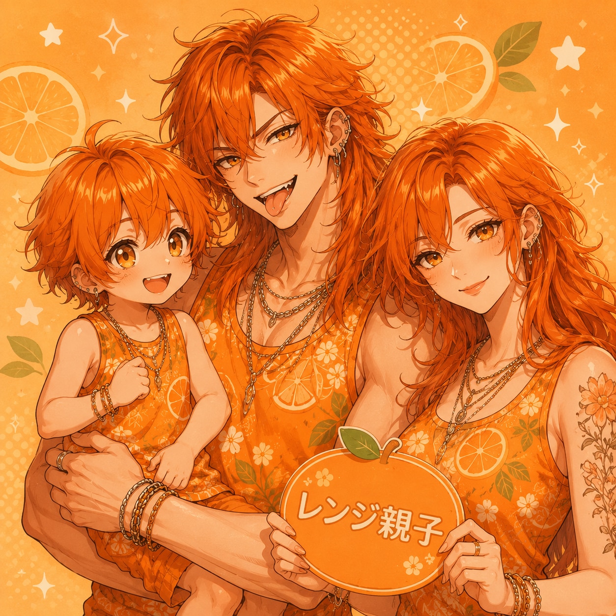 サムネ用 レンジ親子🍊
