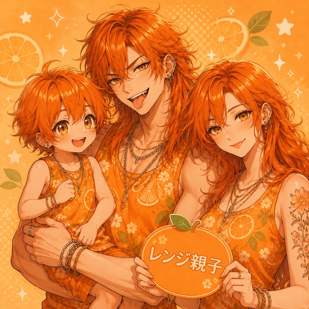 サムネ用 レンジ親子🍊